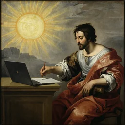 Good Morning in the style of Francesco Bacchiacca (1494-1557), oil on canvas
