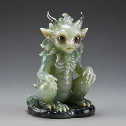 mythical creepy creature made by rene lalique