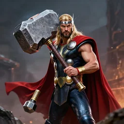 Thor hammer  One of the most powerful and powerful weapons in existence