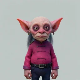 a post - minimalism portrait of sickly looking troll in uniform vibrant color scheme, post - apocalyptic highly detailed, in the style of romanticism, cinematic, artstation, moebius, greg rutkowski