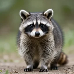 a raccoon kitten hybrid