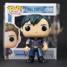 final fantasy characters funko pop, toy, highly detailed, sharp focus