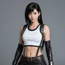 Full Shot Portrait of Tifa Lockhart