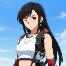 tifa lockhart, anime style