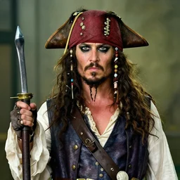 larry david as a pirate