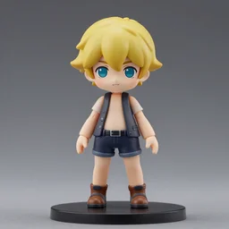 roadkill, nendoroid, figurine, detailed product photo, octane render, photorealistic
