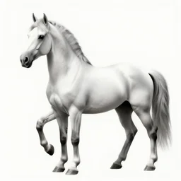 autostereogram of a horse