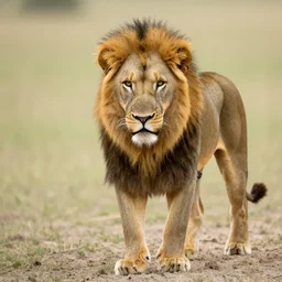 a lion with a lot of legs and hands