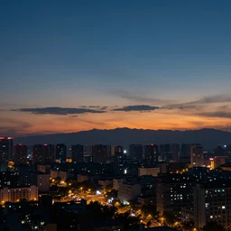 a photo of day turning into night, artstation