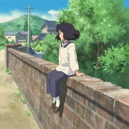 a still from lu over the wall by masaaki yuasa
