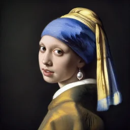 detailed portrait of the girl with the pearl earring in ancient egypt by rudolf ernst, john frederick lewis, jean - leon gerome, rudolf weisse, david roberts, charles theodore frere, alfred dehodencq, orientalism