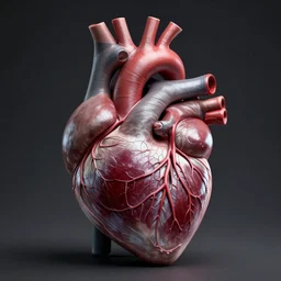 this is how an actual heart looks, biology, anatomy