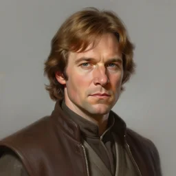 portrait of a man by Greg Rutkowski, Col Skywalker from the Star Wars Expanded Universe, he has about 30 years old, highly detailed portrait, digital painting, artstation, concept art, smooth, sharp foccus ilustration, Artstation HQ