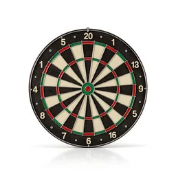 elegant dartboard, studio product photography, isolated on a pure white background, centered, entire object in frame, sharp focus, soft studio lighting
