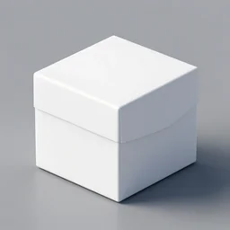 idea for box, white, trending on behance, keyshot 1 1