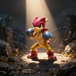spyro boxing crash bandicoot