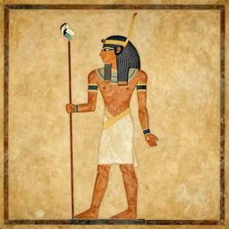 ancient egyptian pharaonic art of a woman