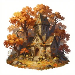 autumn, digital art, concept art, fantasy art, highly detailed, hd wallpaper, artstation, deviantart, behance