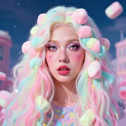 “psychedelic marshmallow heaven”