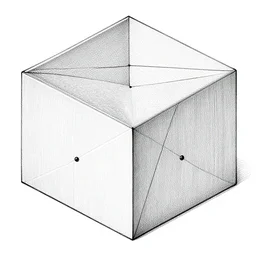 variation of 3 d box shape grammar, very detailed