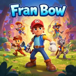 a poster of a videogame called Fran Bow