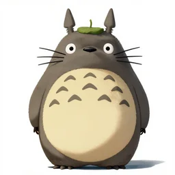 Totoro, portrait, highly detailed, digital painting, artstation, concept art, sharp focus, illustration, by Evgeny Lushpin