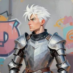 greg manchess portrait painting of partially armored alucard as overwatch character, white hair, medium shot, asymmetrical, profile picture, organic painting, sunny day, matte painting, bold shapes, hard edges, street art, trending on artstation, by huang guangjian, gil elvgren, ruan jia, greg rutkowski, gaston bussiere