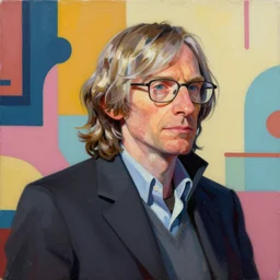 stephen hawking as overwatch character, medium shot, asymmetrical, profile picture, organic painting, sunny day, matte painting, bold shapes, hard edges, street art, artstation, by huang guangjian, gil elvgren, ruan jia, greg rutkowski, gaston bussiere