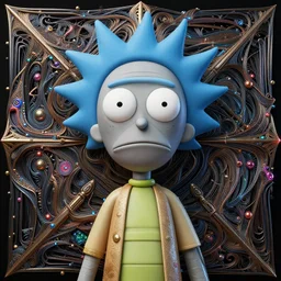 fantasy portrait of cartoon morty, intricate abstract. intricate artwork, by greg rutkowski, wlop, beeple, dan mumford. concept art, octane render, trending on artstation, greg rutkowski very coherent symmetrical artwork. cinematic, key art, hyper realism, high detail, octane render, 8 k, iridescent accents