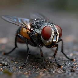 flies eyes 4 k raytracing high detailed artstation realistic dramatic lighting
