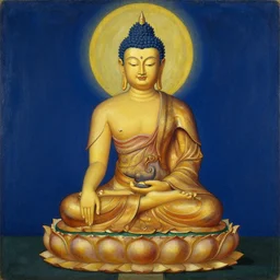 buddhism, symbolism, painting by greg rutkowski, j. c. leyendecker, artgerm