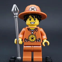luffy as lego