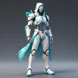 full body head to toe portrait of a cyberpunk sci-fi cyborg netrunner bionic man, third person, D&D, sci-fi fantasy, matrix , intricate, white with shiny silver and chartruse fringe highlights, highly detailed, art by Range Murata, highly detailed, 3d, octane render, bright colors, digital painting, trending on artstation, sharp focus, illustration style of Stanley Artgerm, dramatic background