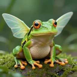 frog with wings