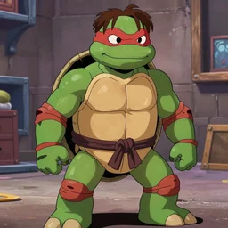 johny depp as turtle in 9 0 s teenage mutant ninja turtles tv show