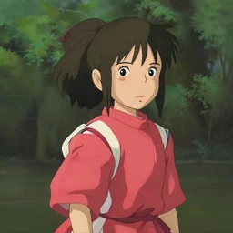 portrait from Spirited Away (2001)