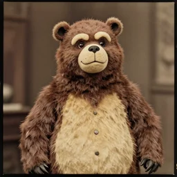 vintage photograph of freddy fazbear