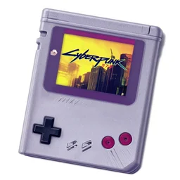 gameboy cartridge of cyberpunk 2 0 7 7