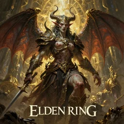 Elden Ring and Doom themed painting of tormented human demon hybrid, fantasy matte painting movie poster, golden ratio, trending on cgsociety, intricate, majestic, dark epic fantasy, trending on artstation, by H.R. Giger and Zdizslaw Beksinski, highly detailed, vibrant, cinematic quality character render; low angle; ultra high quality model; production quality cinema model