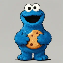 highly detailed illustration of cookie monster in the 1 9 7 0 s, by moebius, by oliver vernon, by joseph moncada, by damon soule, by manabu ikeda, by kyle hotz, by dan mumford, by otomo, 4 k resolution