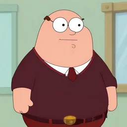 photo of peter griffin dressed as nostalgia critic