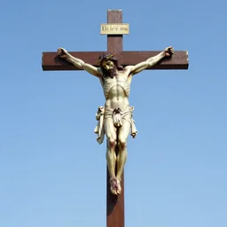 jesus christ death in a inverted croos, by greg rutkowski, canon eos c 3 0 0, ƒ 1. 8, 3 5 mm, 8 k, medium - format print