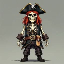 skeleton pirate