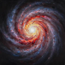 a tragic supernova, high - quality, pixiv, wlop, greg rutkowski, artstation. oil on canvas