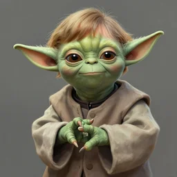 angela merkel as yoda, digital painting, artstation, art by artgerm