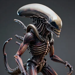 xenomorph without skin and muscle