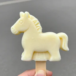 horse shaped ice cream