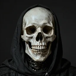 Hyper realistic portrait of a God of Death by Emil Melmoth, Studio Lighting, Matte painting, 8k