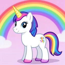 a ( ( ( rainbow ) ) ) unicorn