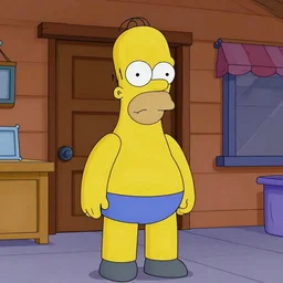 Homer Simpson in John Carpenter’s The Thing